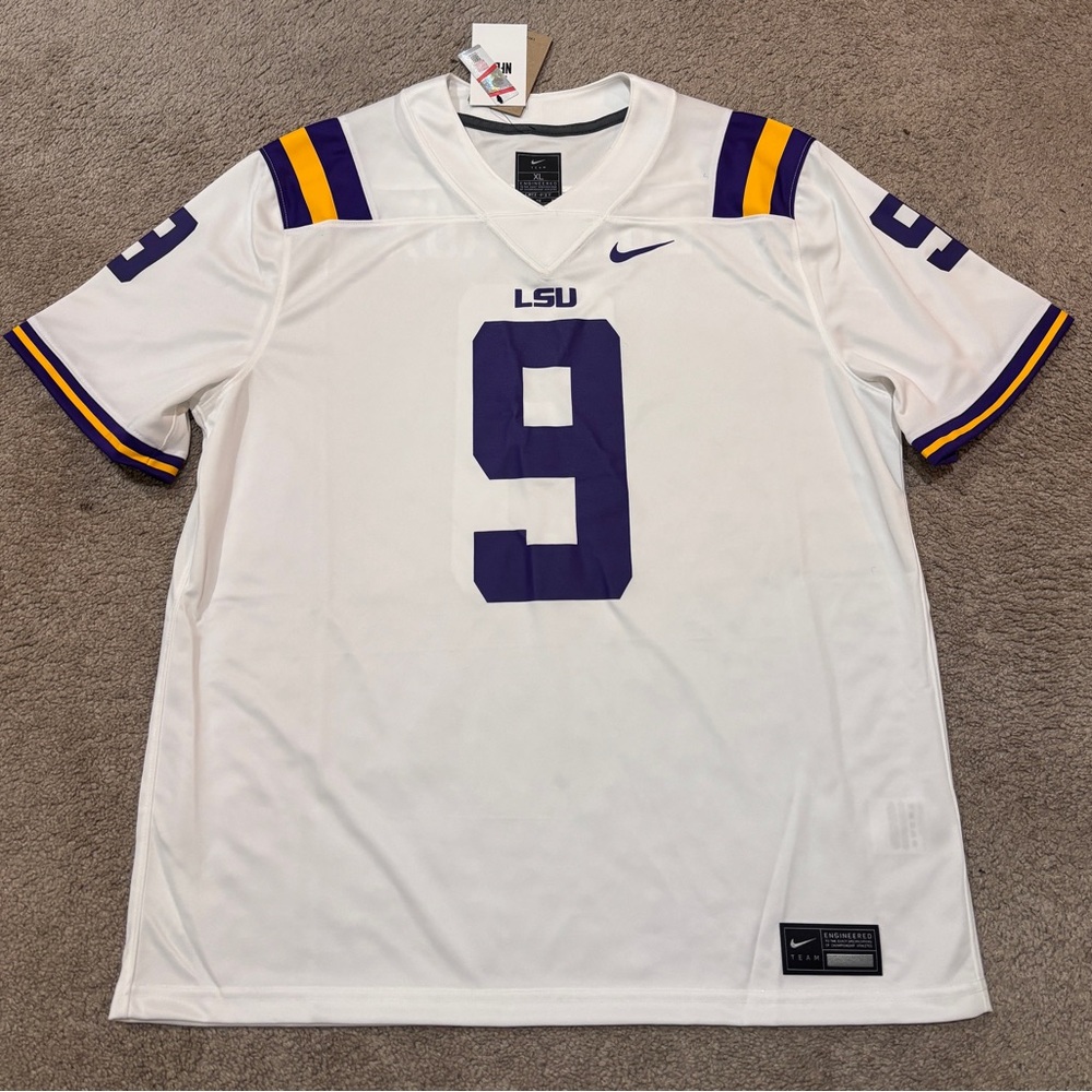 Nike White Dri-FIT Jersey